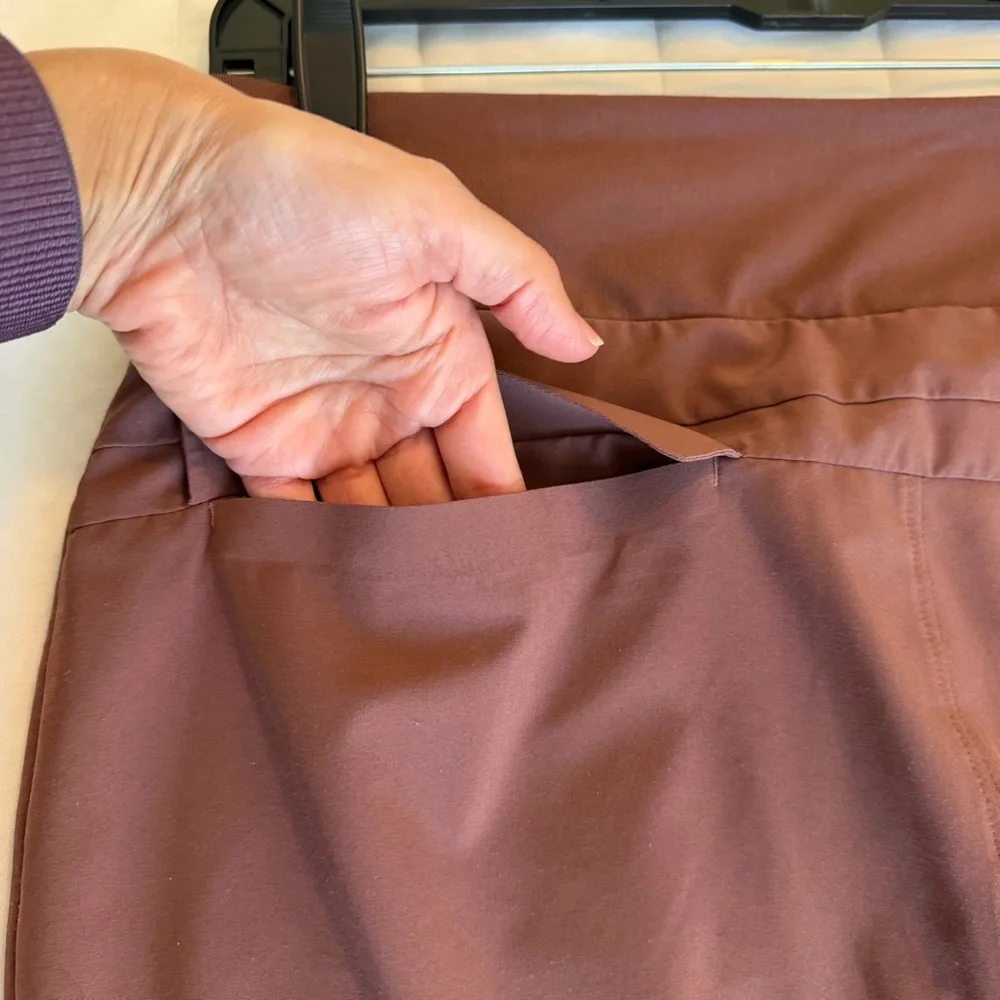 Athleta Soho Skort in Dusty Rose Brown size 8 Tall - Picture 6 of 11